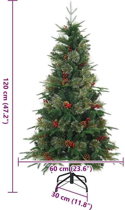 Produktbild vidaXL Künstlicher Weihnachtsbaum (240 cm)