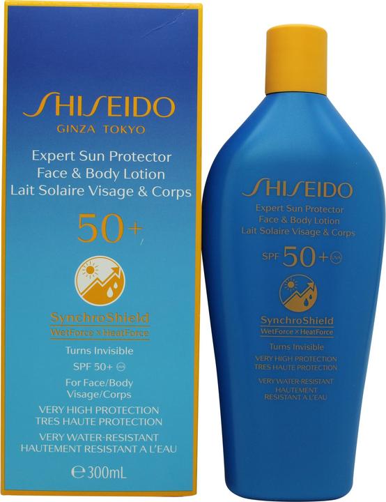 Actual product image Shiseido Expert Sun (Sun lotion, SPF 50, 300 ml, 0.30 g)