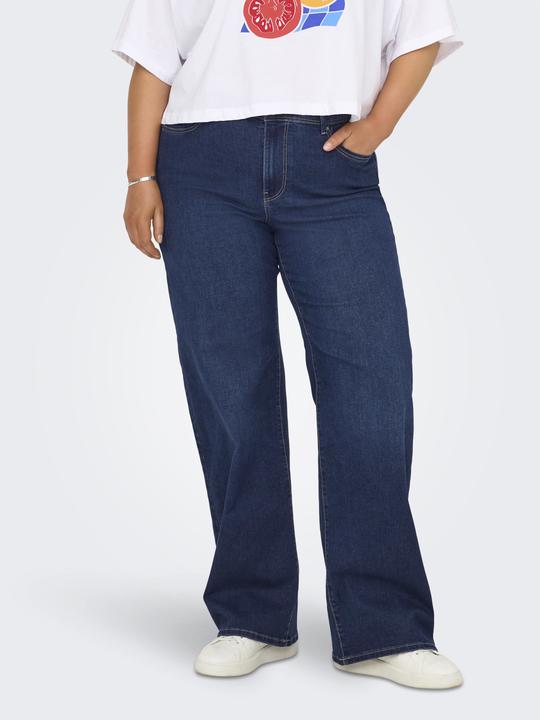 Image du produit Only CARSALLY Mittlere Taille Weiter Beinschnitt Jeans Jeans mit weitem Bein (W54/L32)