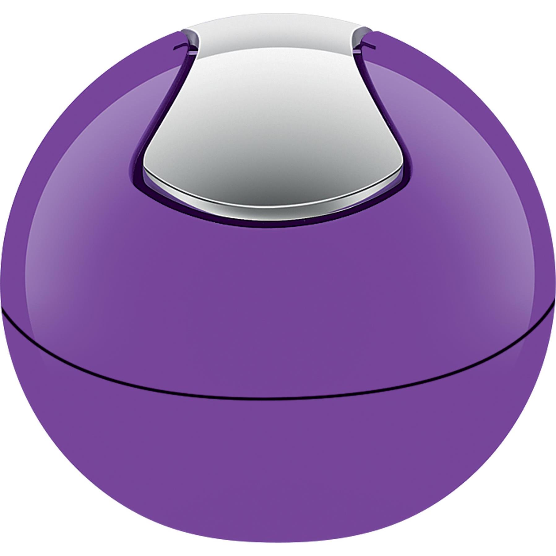 spirella Bowl Tischabfallbehälter, Abfalleimer, Violett