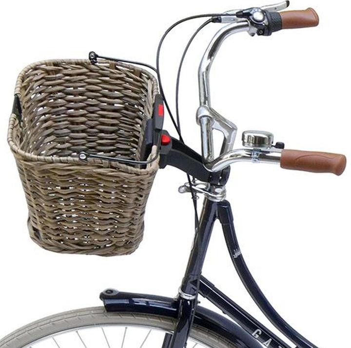Actual product image KlickFix Velo basket Structura reed Brown (16 l)