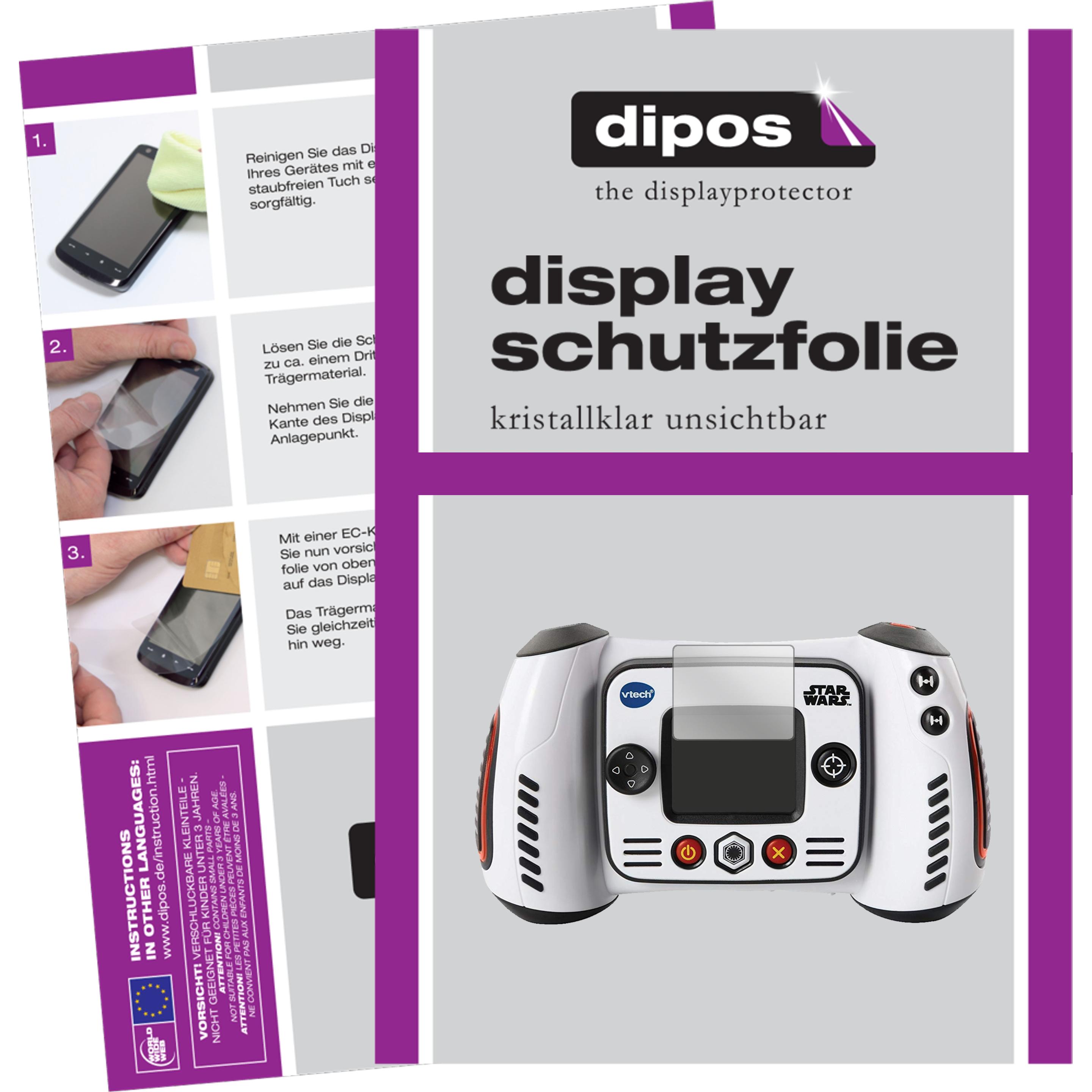 Thumbnail - Dipos Displayschutzfolie Crystalclear (Displayschutz, VTech Star Wars Strom-Trooper Kamera), Kameraschutz, Transparent