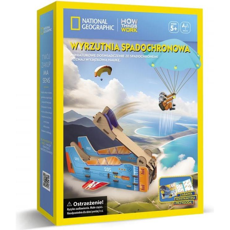 Cubicfun National Geographic 3D-Puzzle Fallschirmwerfer