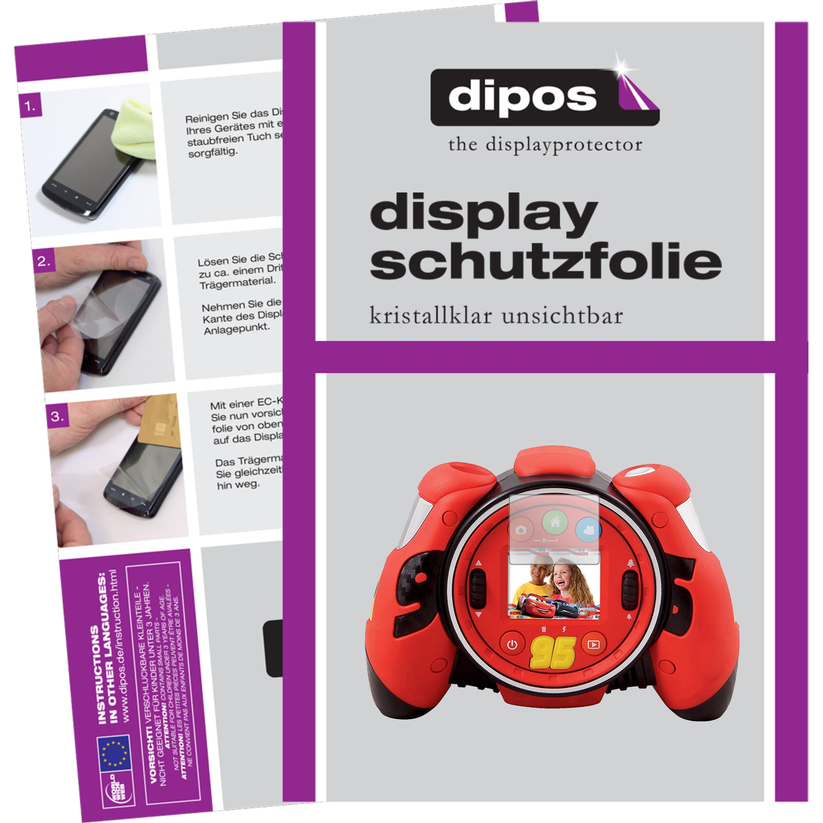 Dipos Displayschutzfolie Crystalclear (Displayschutz, VTech Cars 3 Kamera), Kameraschutz, Transparent