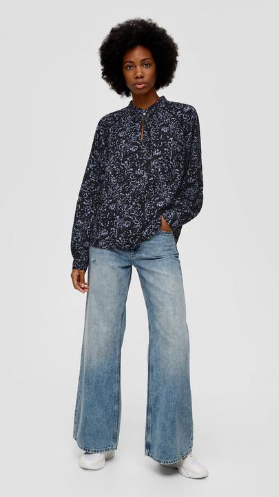 Produktbild S.Oliver Bluse Bluse mit All-over-Print (34)