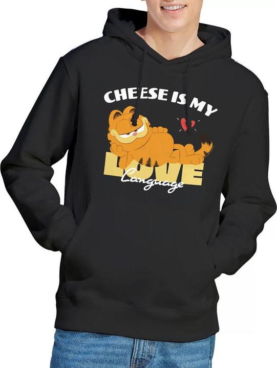 Produktbild Garfield Cheese Is My Love Language Kapuzenpullover (L)