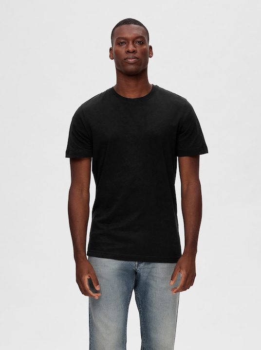 Actual product image Selected Homme Slhcormac Ss O-Neck Tee 3-Pack Noos (S)