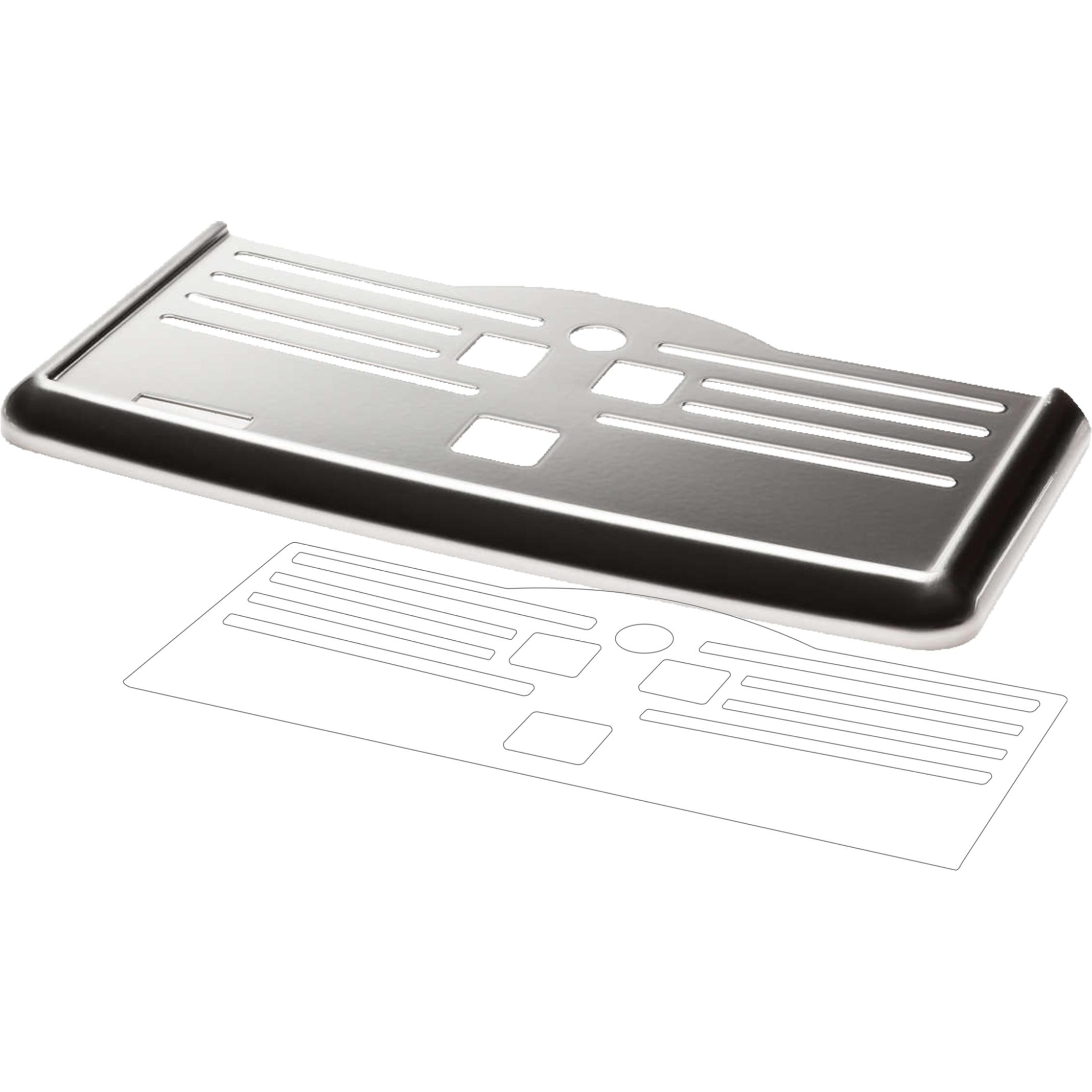 Dipos Displayschutz Anti-Shock, Zubehör Kaffeemaschinen, Transparent