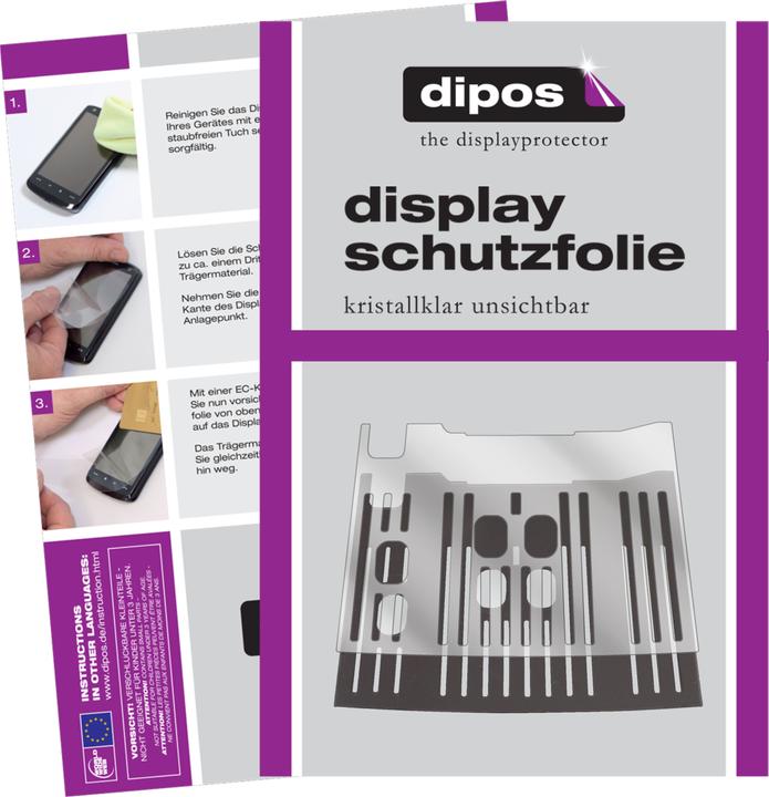 Dipos Displayschutzfolie Crystalclear