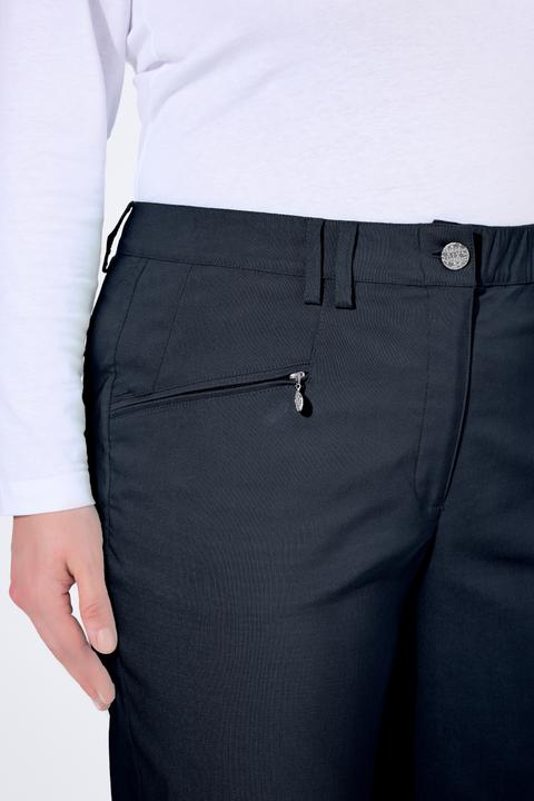 Produktbild Ulla Popken Thermo-Stretchhose Mony, konisches Bein, Zipptaschen (46)