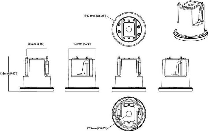 Produktbild Axis Einbaugehäuse T94B03L (Gehäuse)