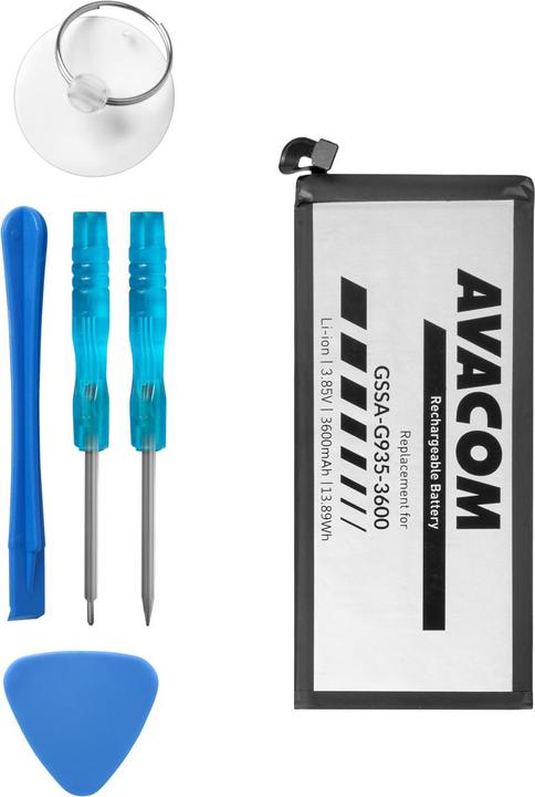 Immagine prodotto Avacom Batteria per Samsung Galaxy S7 Edge / Li- ION / 3,85V / 3600mAh / (Sostituzione EB-BG935ABE)
