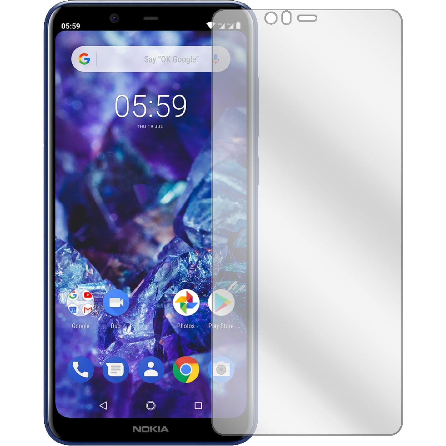 Thumbnail - Dipos Displayschutzfolie Crystalclear (2 Stück, Nokia 5.1 Plus), Smartphone Schutzfolie, Transparent