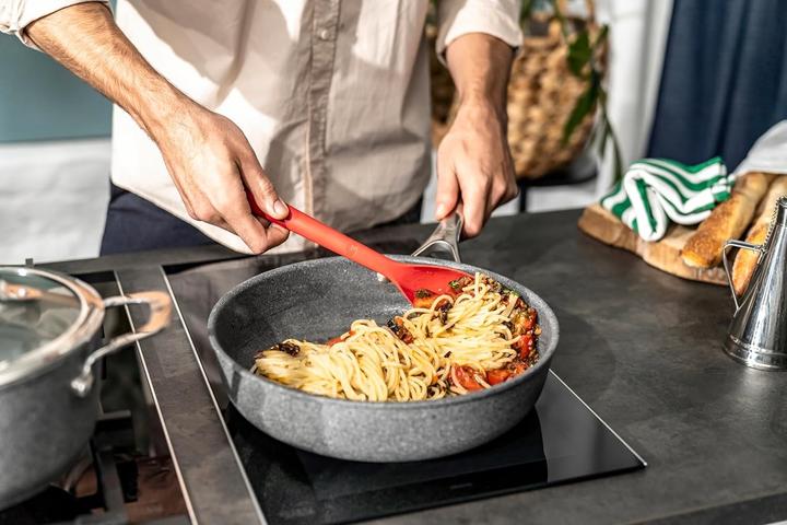 Produktbild Ballarini Salina Granitium Schmorpfanne, 28 cm (28 cm, Bratpfanne, Aluminium, Edelstahl)