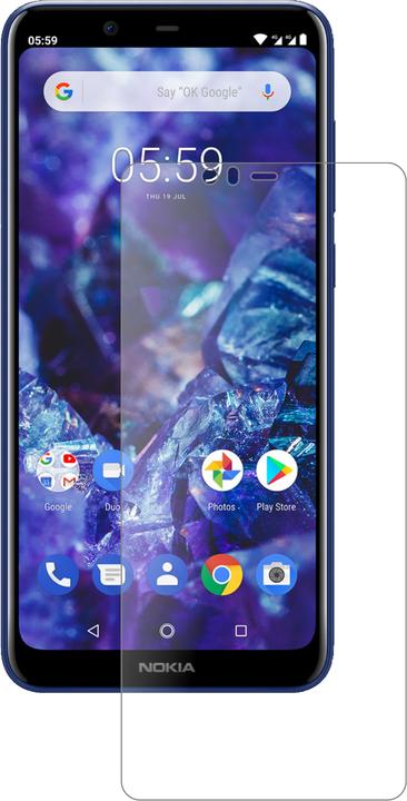 Actual product image Dipos Screen Protector Anti-Shock (2 Piece, Nokia 5.1 Plus)