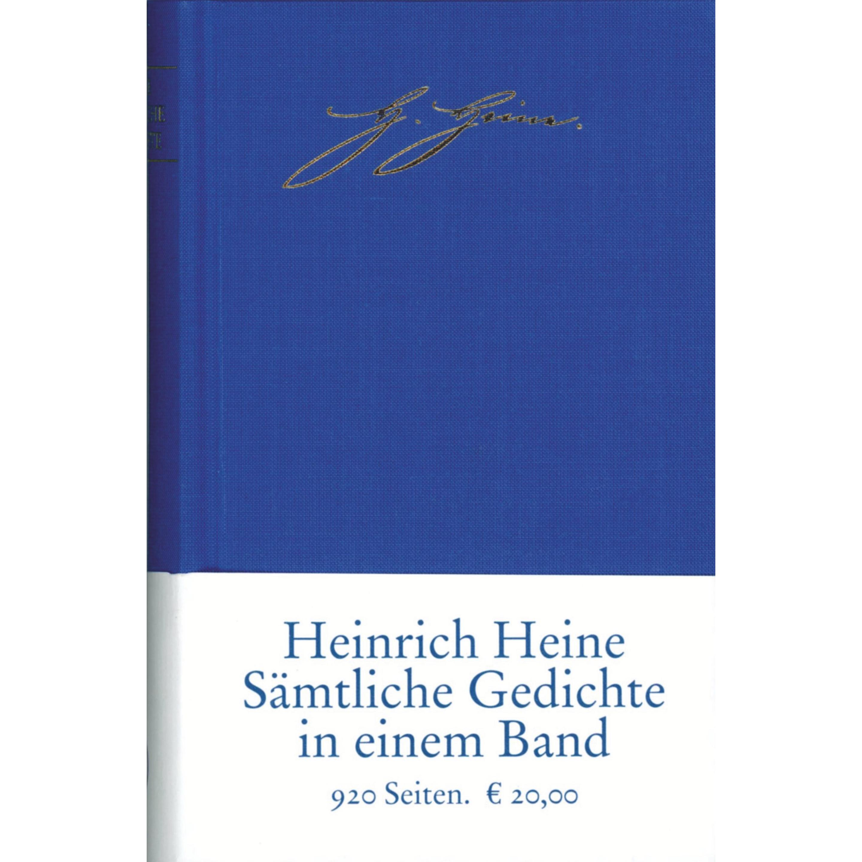 Sämtliche Gedichte in zeitlicher Folge, Belletristik von Heinrich Heine