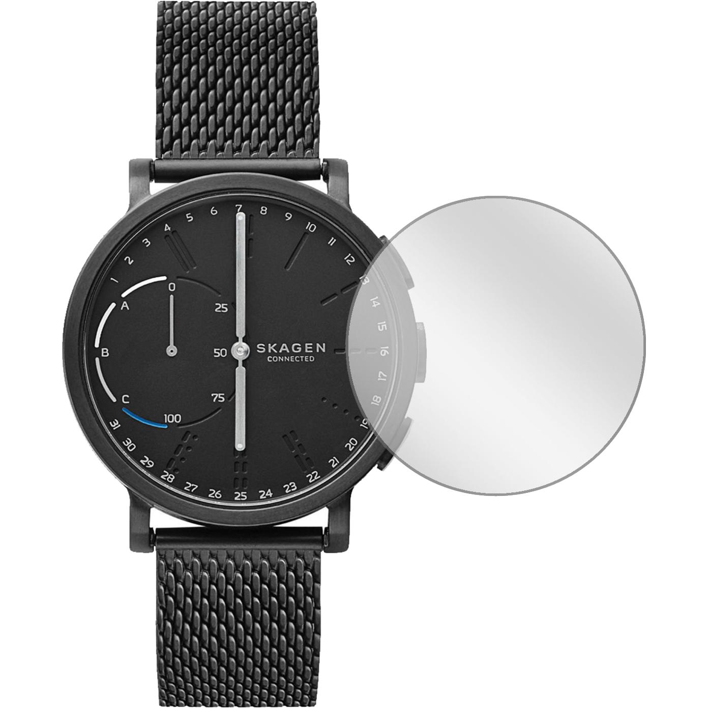 Dipos Displayschutzfolie Crystalclear, Smartwatch Schutzfolie, Transparent