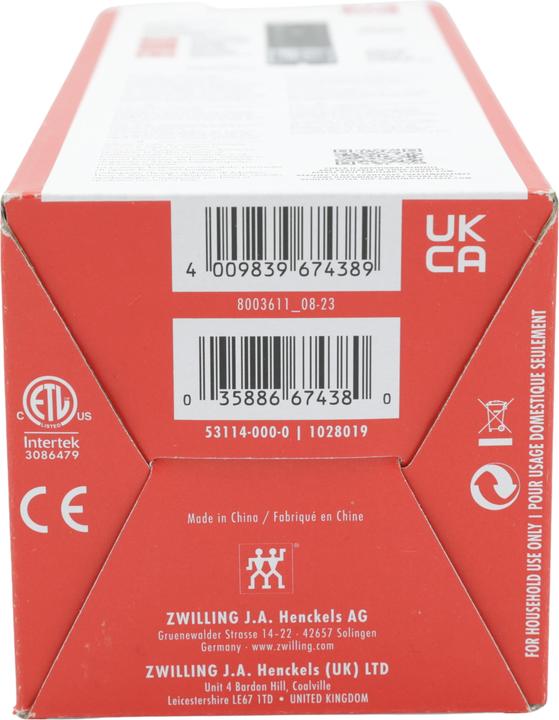 Produktbild Zwilling Enfinigy elektrischer Weinöffner, schwarz (Elektrischer Korkenzieher)