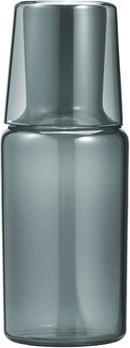 Hario Colors Night Karaffe - 600ml Karaffe mit 280ml Glas, grau (0.60 l)
