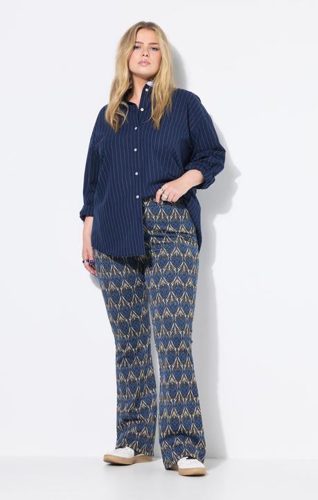 Actual product image Studio Untold Schlaghose, Flared Legs, Jacquardmuster, Glitzer (44)