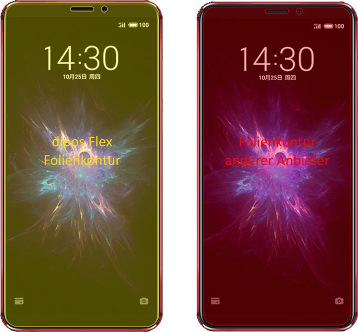 Actual product image Dipos Screen Protector Full-Cover 3D (2 pcs., Meizu Note 8)