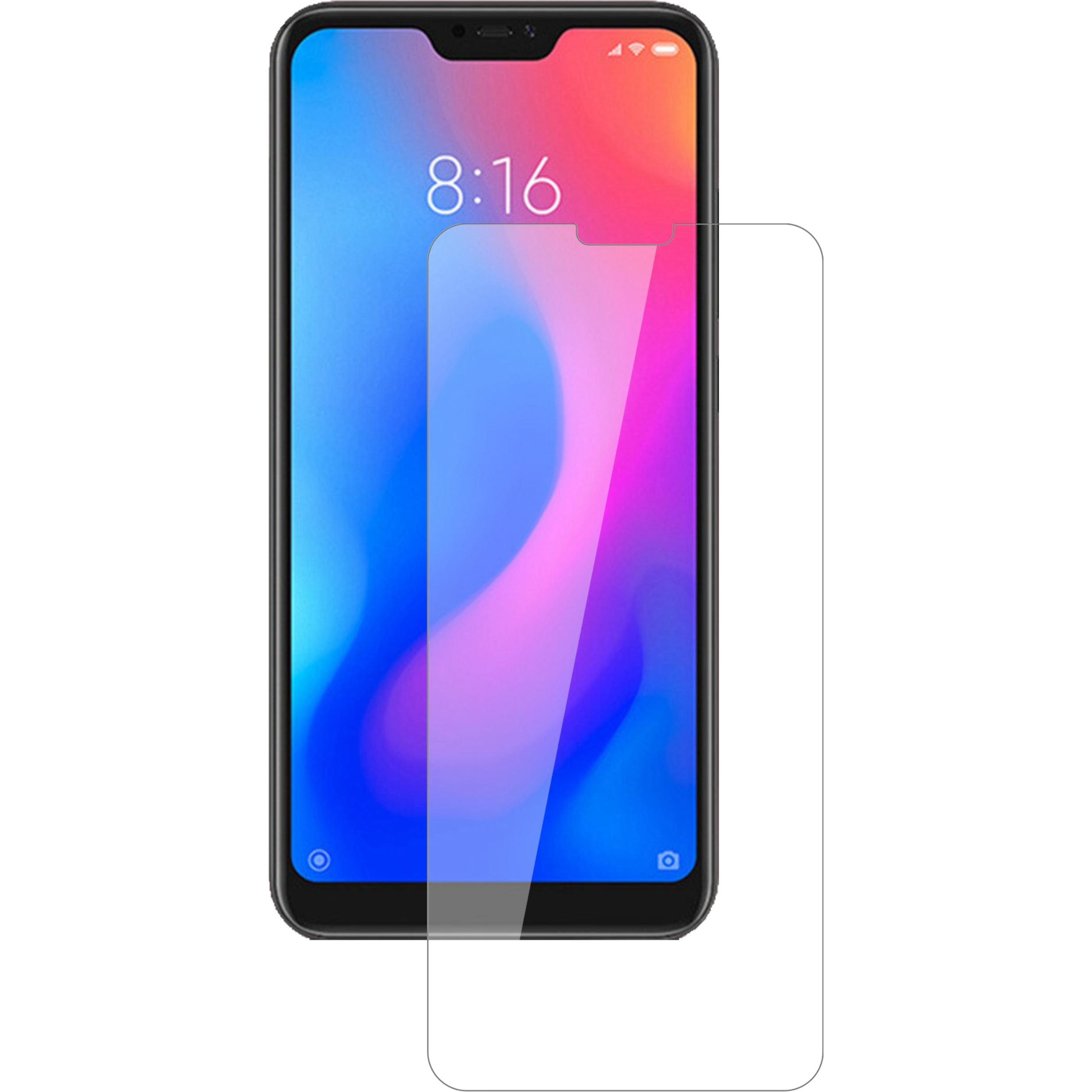 Thumbnail - Dipos Displayschutz Anti-Shock (2 Stück, Xiaomi Redmi 6 Pro), Smartphone Schutzfolie, Transparent