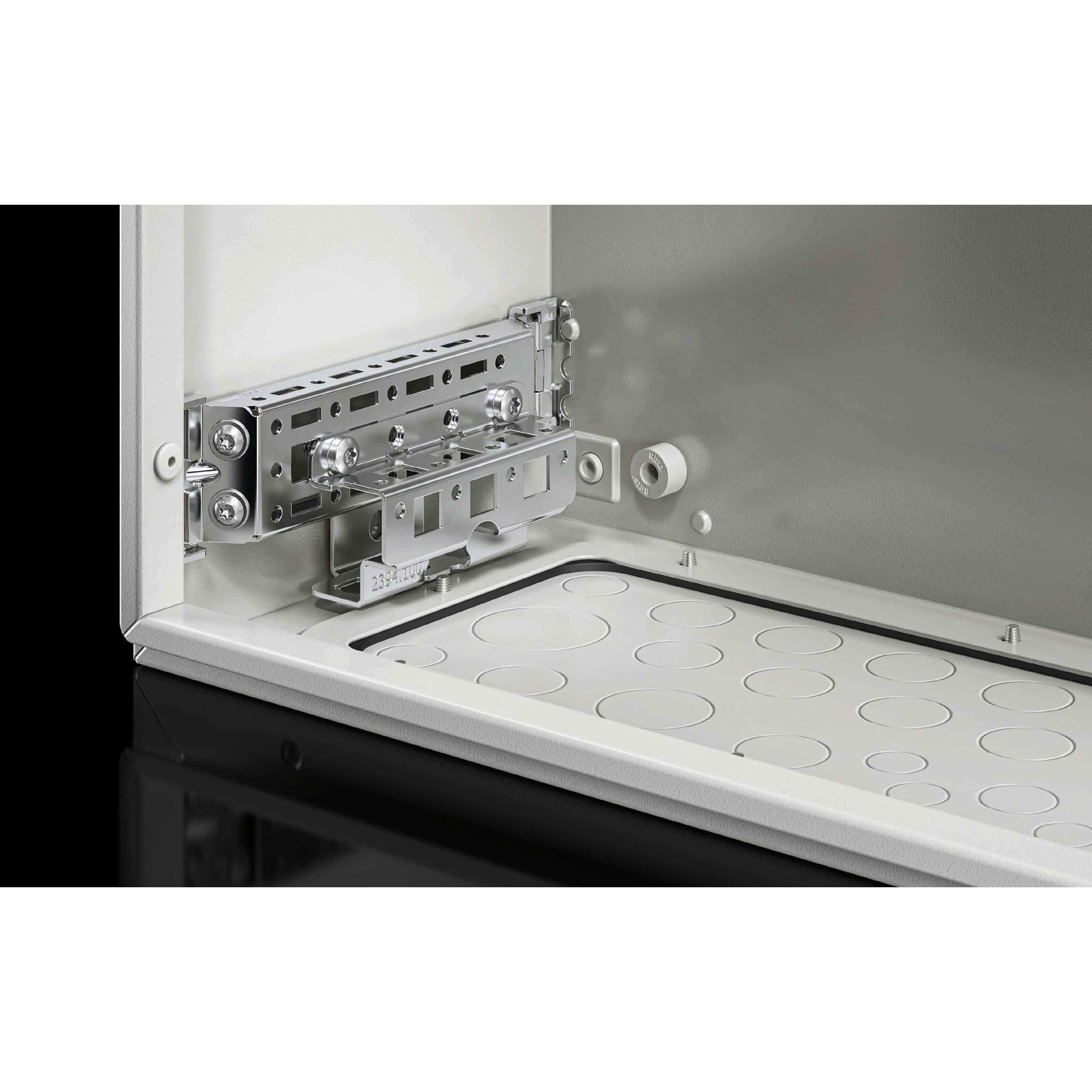 Thumbnail - Rittal Bodenausbauschiene, Serverschrank Zubehör, Silber