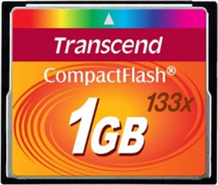 Image du produit Transcend Carte Compact Flash (1 Go, CF)