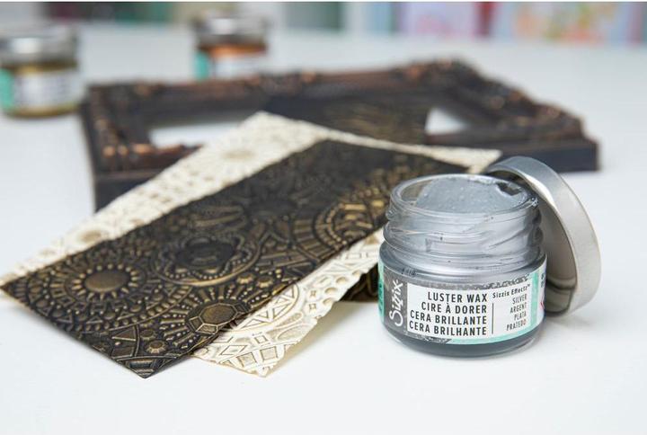 Produktbild Sizzix Effectz Glanzwachs Silber 20ml