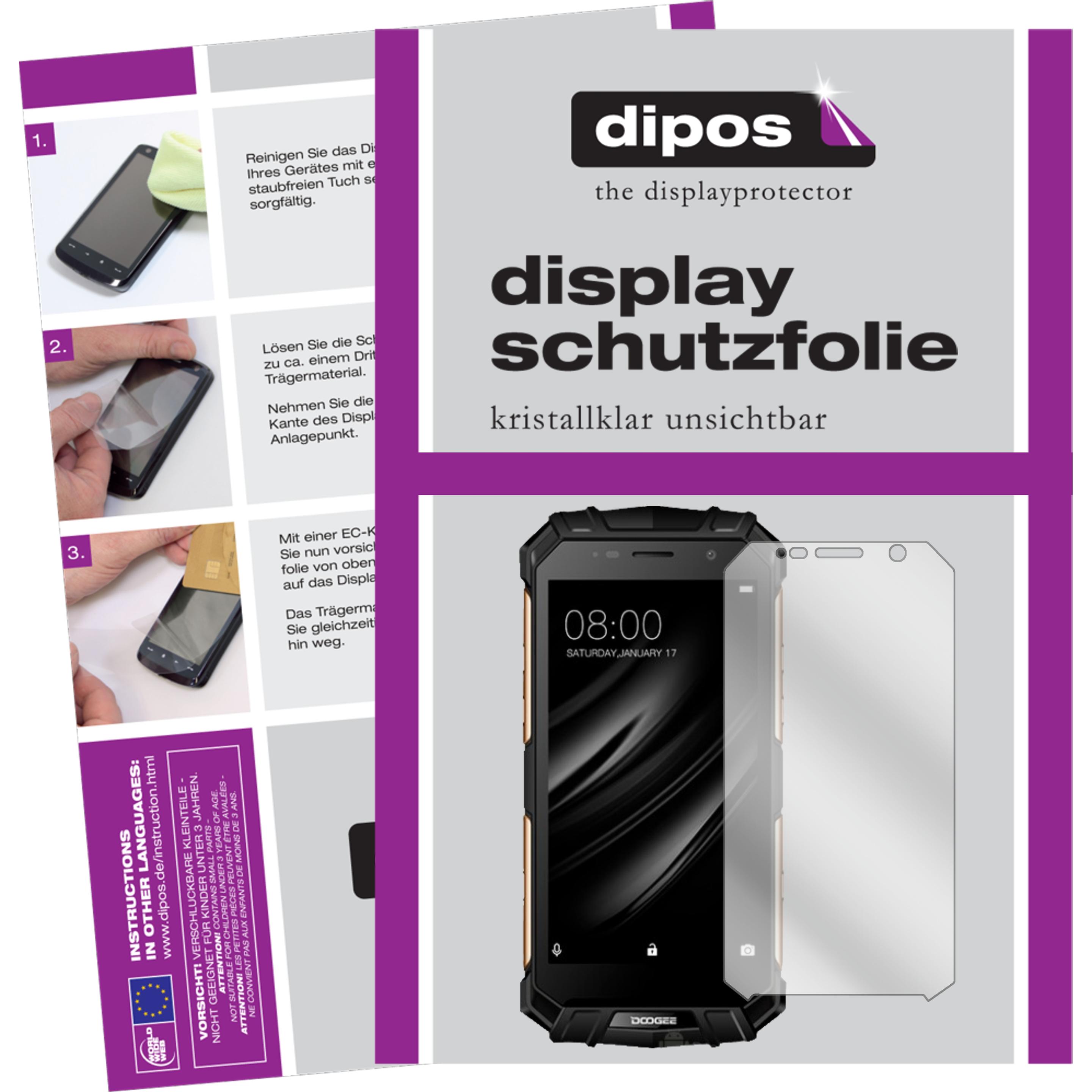 Dipos Displayschutzfolie Crystalclear (5 Stück, Aermoo M1), Smartphone Schutzfolie, Transparent