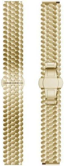 Produktbild Beline pasek Watch 20mm Metal Honeycomb złoty /gold box