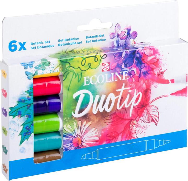 Produktbild Talens ECOLINE DUOTIP - Farbstifte Set (6x)