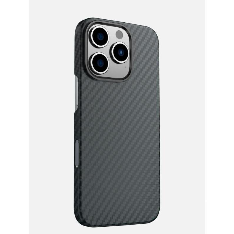 Swissten MagCarbon Case für iPhone 15 - Schwarz (Apple iPhone 15), Smartphone Hülle, Schwarz