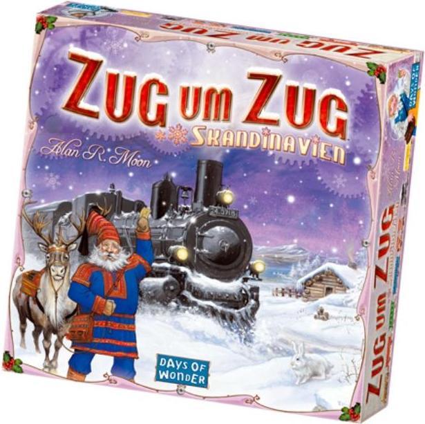 Produktbild Asmodée Zug um Zug Skandinavien (Deutsch, 2 - 3 Spieler)