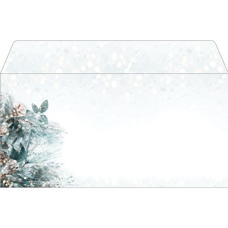 Sigel, Briefumschlag, Weihnachtsbriefumschläge (C6/5, 50 x)