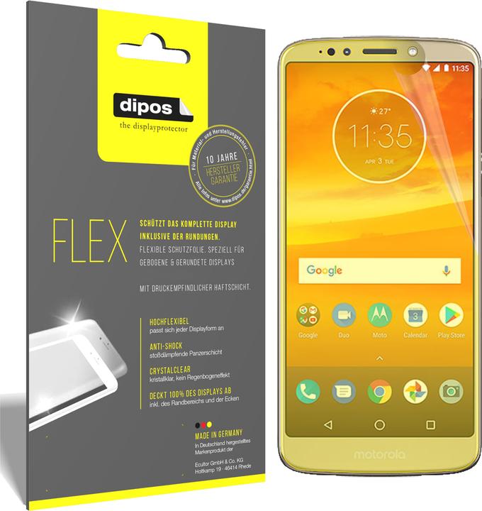 Image du produit Dipos Film de Protection d’écran Full-Cover 3D (2 pièce(s), Motorola Moto E5 Plus)