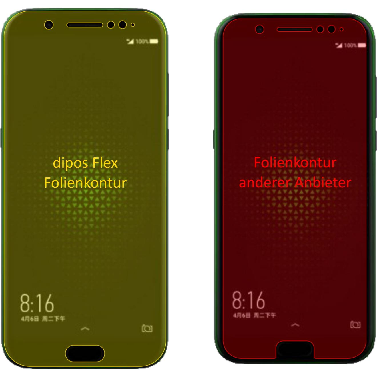 Thumbnail - Dipos Displayschutzfolie Full-Cover 3D (3 Stück, Xiaomi Black Shark), Smartphone Schutzfolie, Transparent