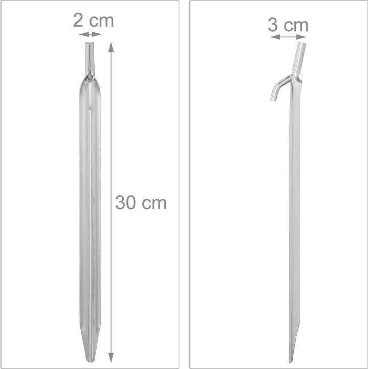 Actual product image Relaxdays Tent pegs