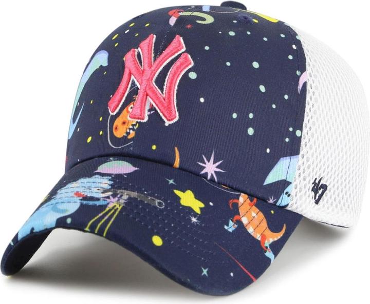 Actual product image 47 Brand Kinder Trucker Cap - SPACE DINO New York Yankees (52, 53, 54, 55, 56)