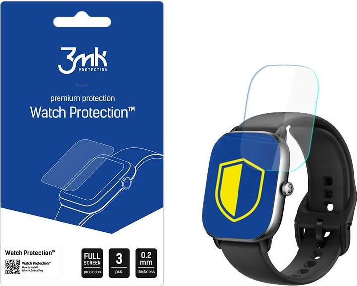 Actual product image 3MK Watch Protection ARC+ do Amazfit GTS 4 Mini