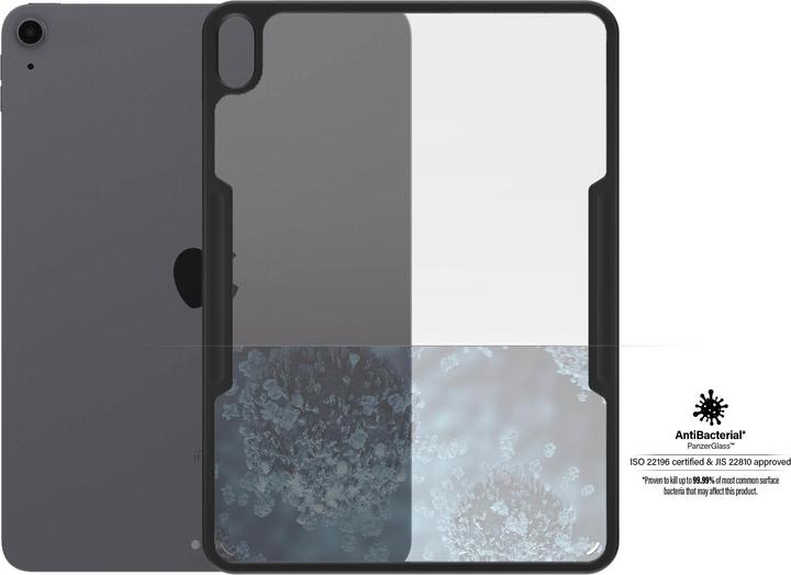 Actual product image PanzerGlass Back Cover ClearCase Black Edition AB iPad Air (2020) (IPad Air (2022))