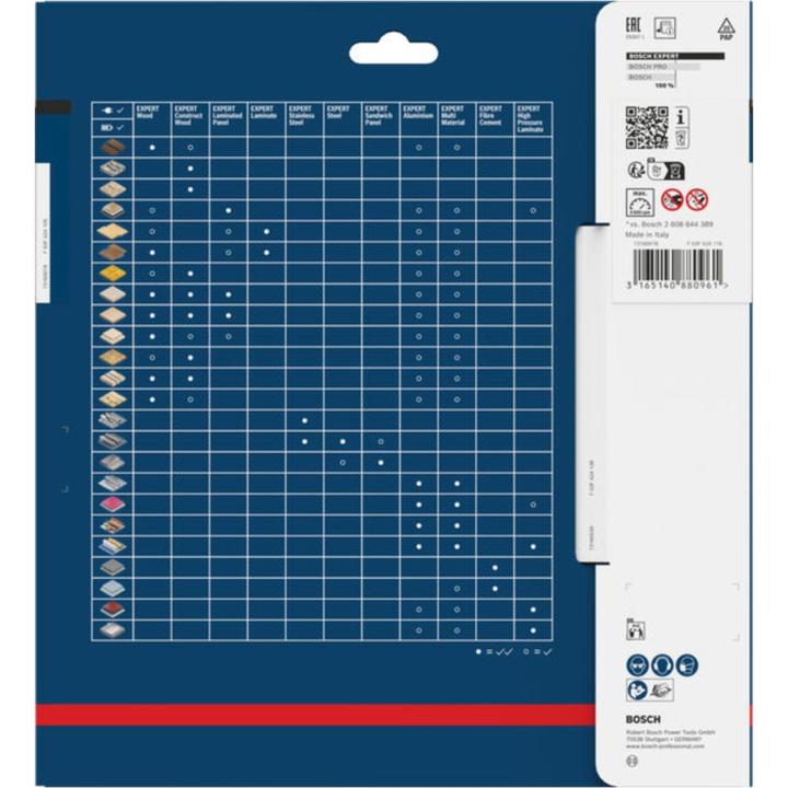 Produktbild Bosch Professional Zubehör Kreissägeblatt Expert for Fibre Cement, 216 x 30 x 2,2 mm, 6