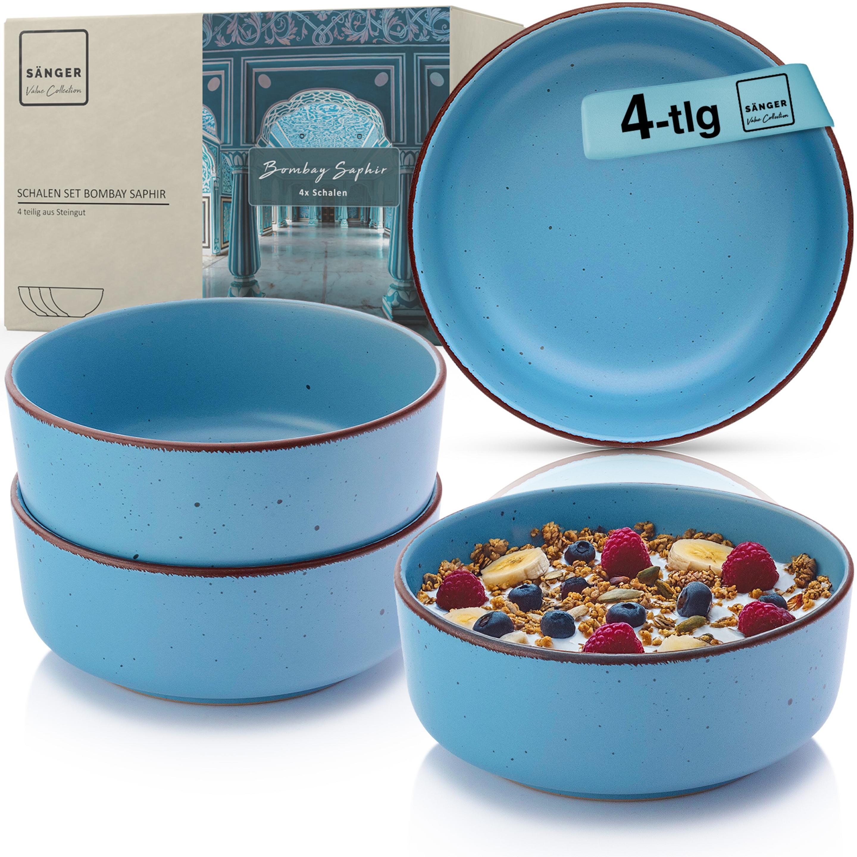 Sänger Schalen Set Bombay Saphir, Schüssel + Schale