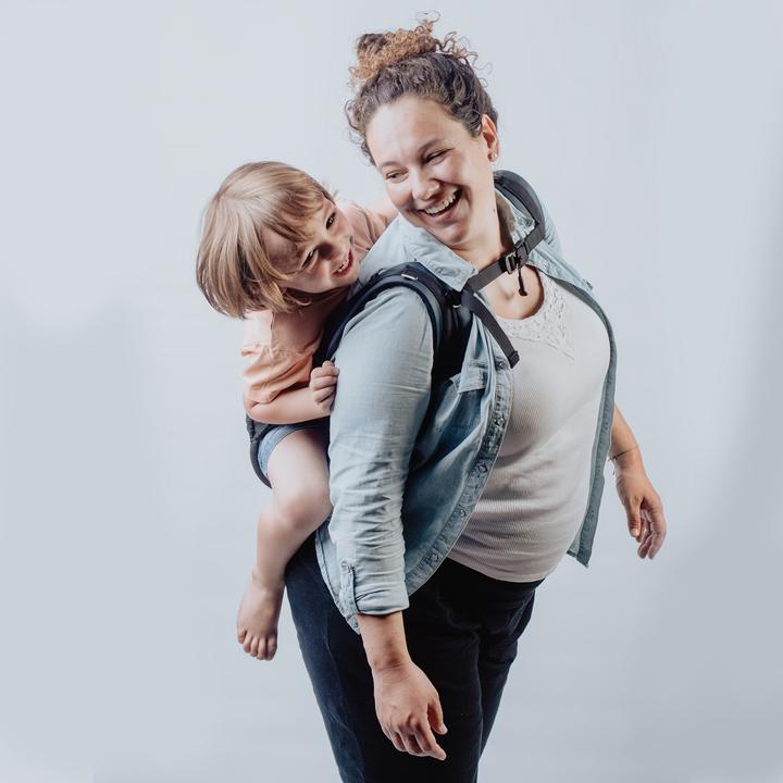 Actual product image Mero Mero Onsen Baby Carrier