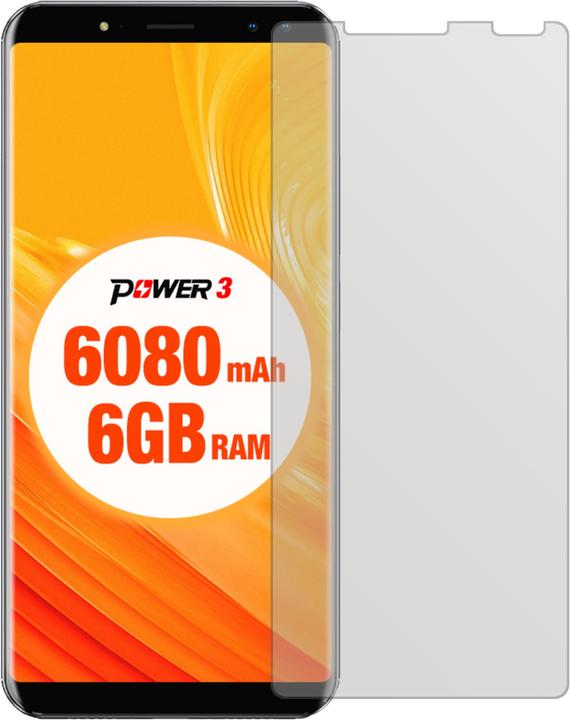 Actual product image Dipos Screen Protector Anti-Glare (5 pcs., Ulefone Power 3)