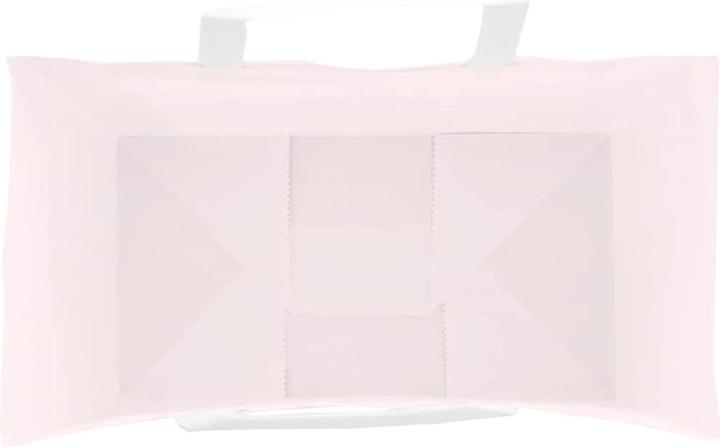 Actual product image vidaXL Kraft paper bags 50 pcs. with handle Pink 15x8x21 cm Paper bag (50x)