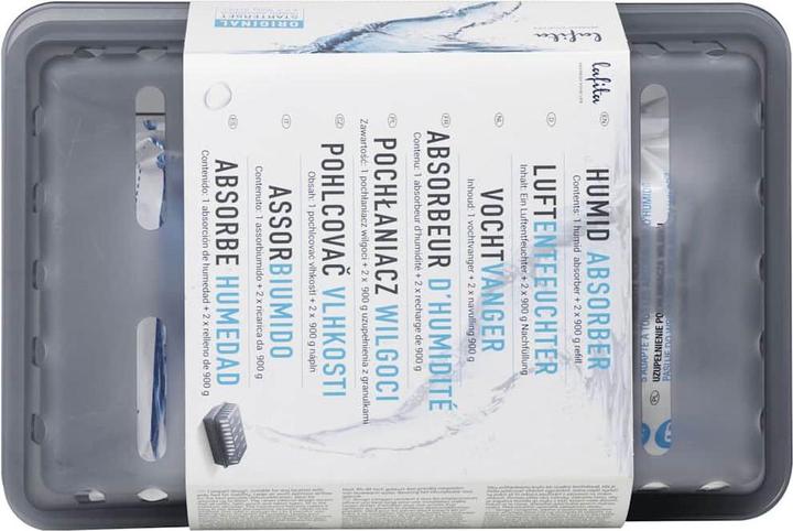 Produktbild vidaXL Raumentfeuchter mit Nachfüllbeuteln 4 Stk. 900 g Feuchtigkeit Absorber