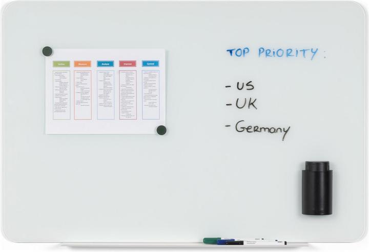 Immagine prodotto Bi-Office Glastafel (120 x 90 cm)