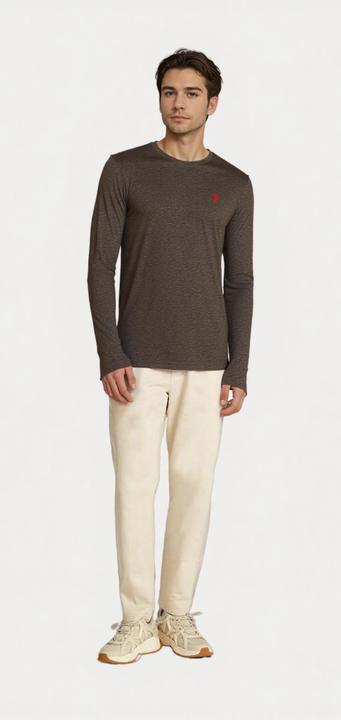 Actual product image U.S. Polo ASSN. Longsleeve Langarmshirt mit Rundhalsausschnitt R-Neck (M)
