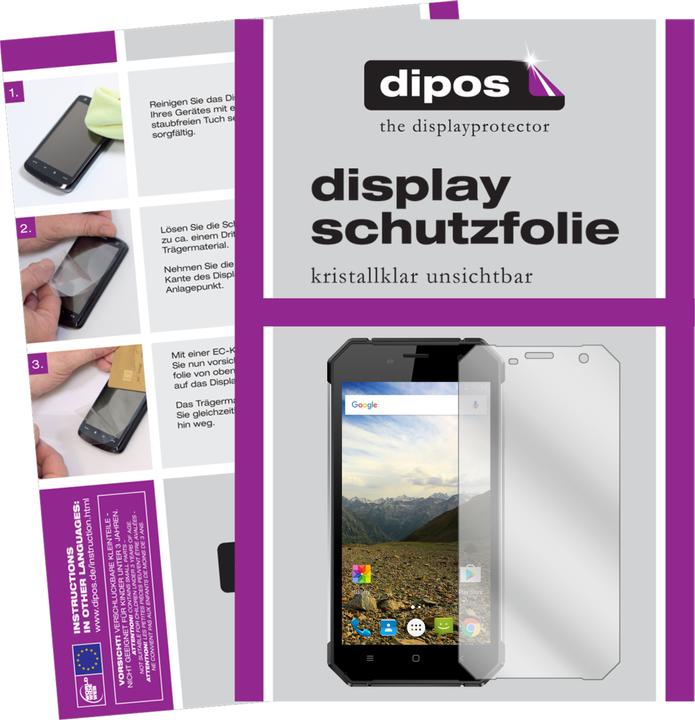 Actual product image Dipos Screen Protector Crystalclear (2 pcs., Nomu S30)